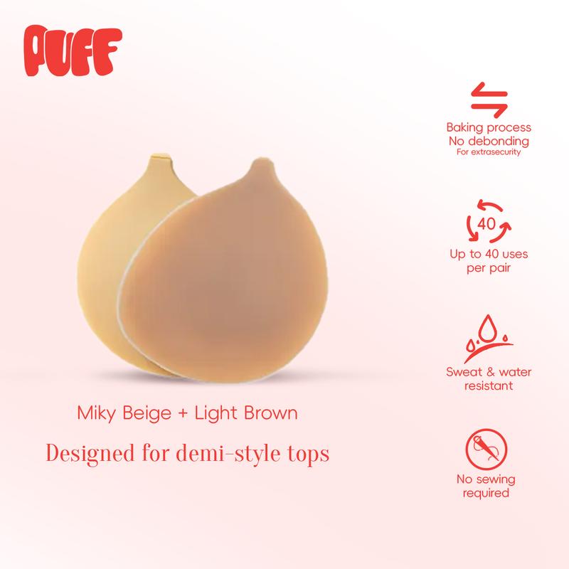 Adhesive Bra – No.1 Push-up Sticky Bra, Waterproof & Sweat-proof